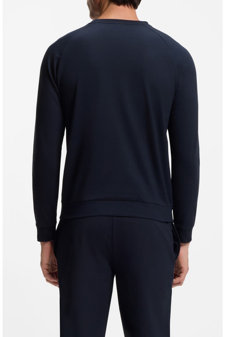 Authentic Stripe Sweatshirt, Alternate, color, DARK BLUE