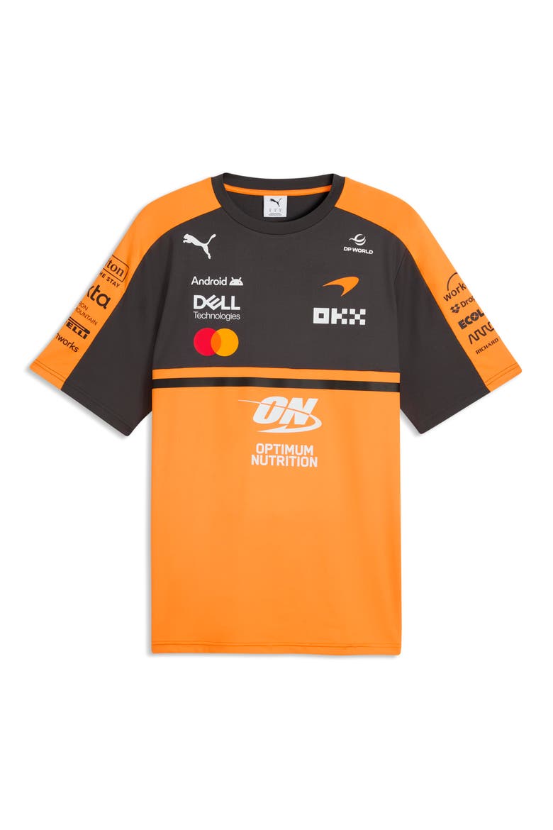 McLaren Replica Graphic T-Shirt, Alternate, color, PAPAYA