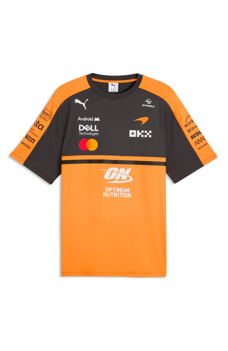 PUMA McLaren Replica Graphic T-Shirt, Alternate, color, Papaya