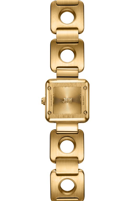Jbw Chasm Bracelet Watch, 22mm In 18k Gold/gold