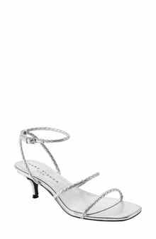 Marc Fisher LTD Beylee Ankle Strap Kitten Heel Sandal