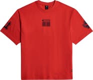 G-STAR Barcode Boxy Organic Cotton Graphic T-Shirt