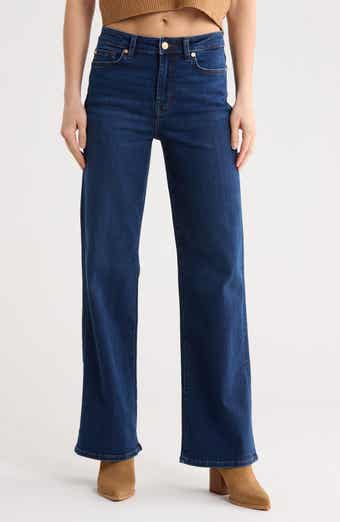 7 For All Mankind Alexa Mid Rise Straight Leg Jeans