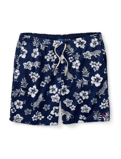 Big & Tall Island Tropical Terry Shorts