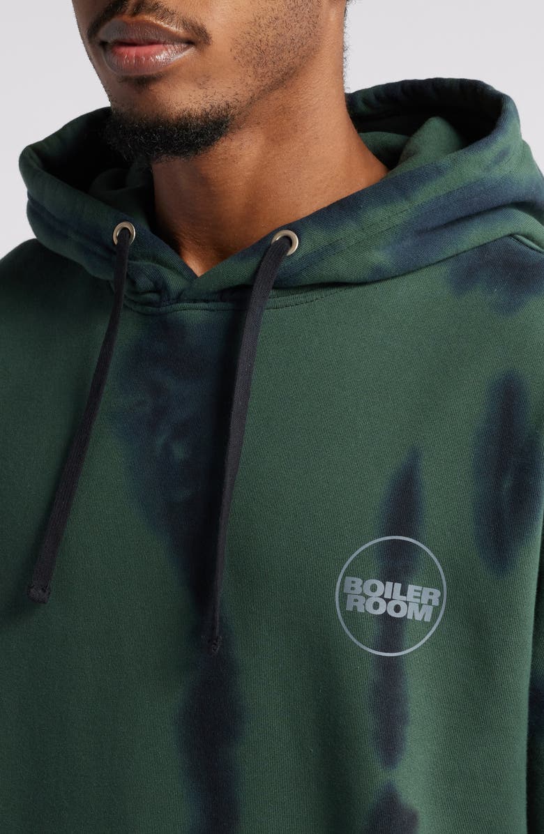 BOILER ROOM Core Logo Graphic Hoodie, Alternate, color, 