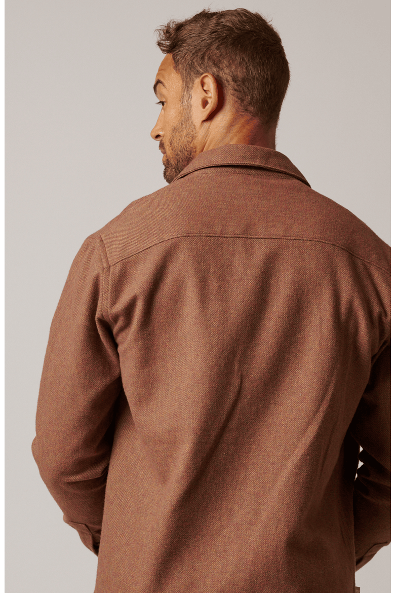 Sequoia Button Up Shirt, Alternate, color, Redrock