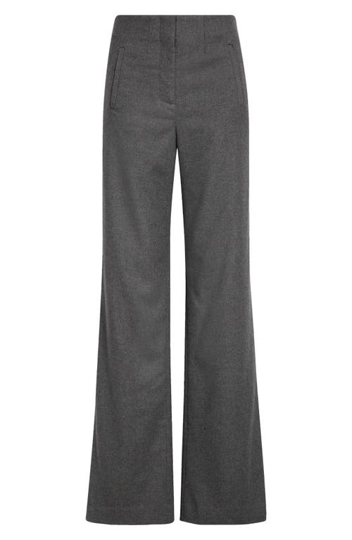 Veronica Beard Jude Tailored Pants In Heather Grey