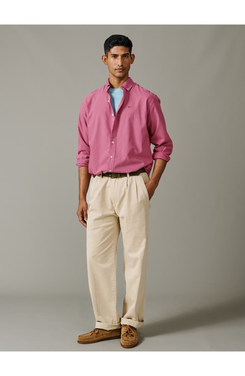 Aubin Horkstow Lightweight Oxford Shirt, Alternate, color, Fushia