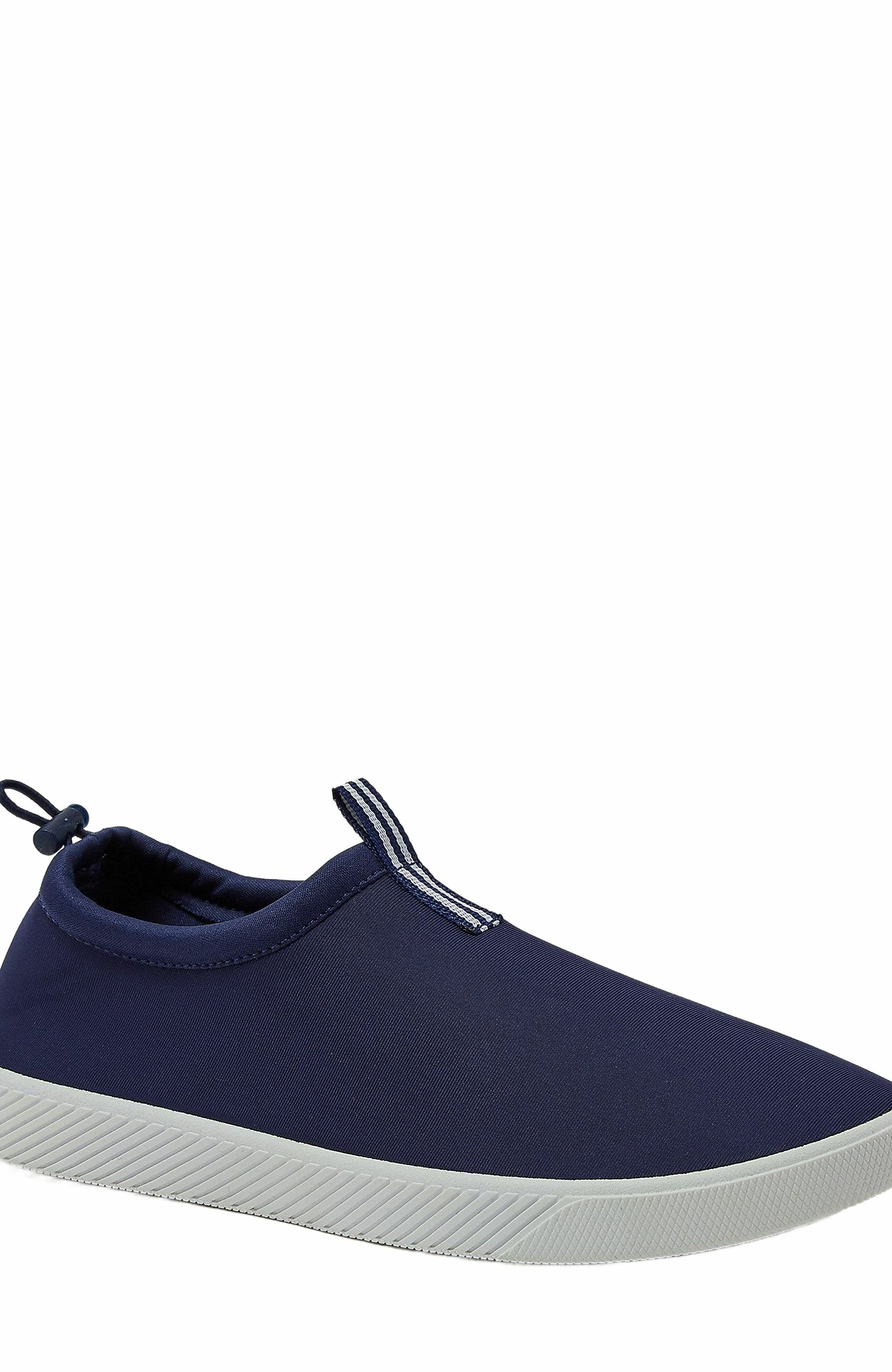 Lands' End Sport Slip On Water Shoes, Alternate, color, Navy
