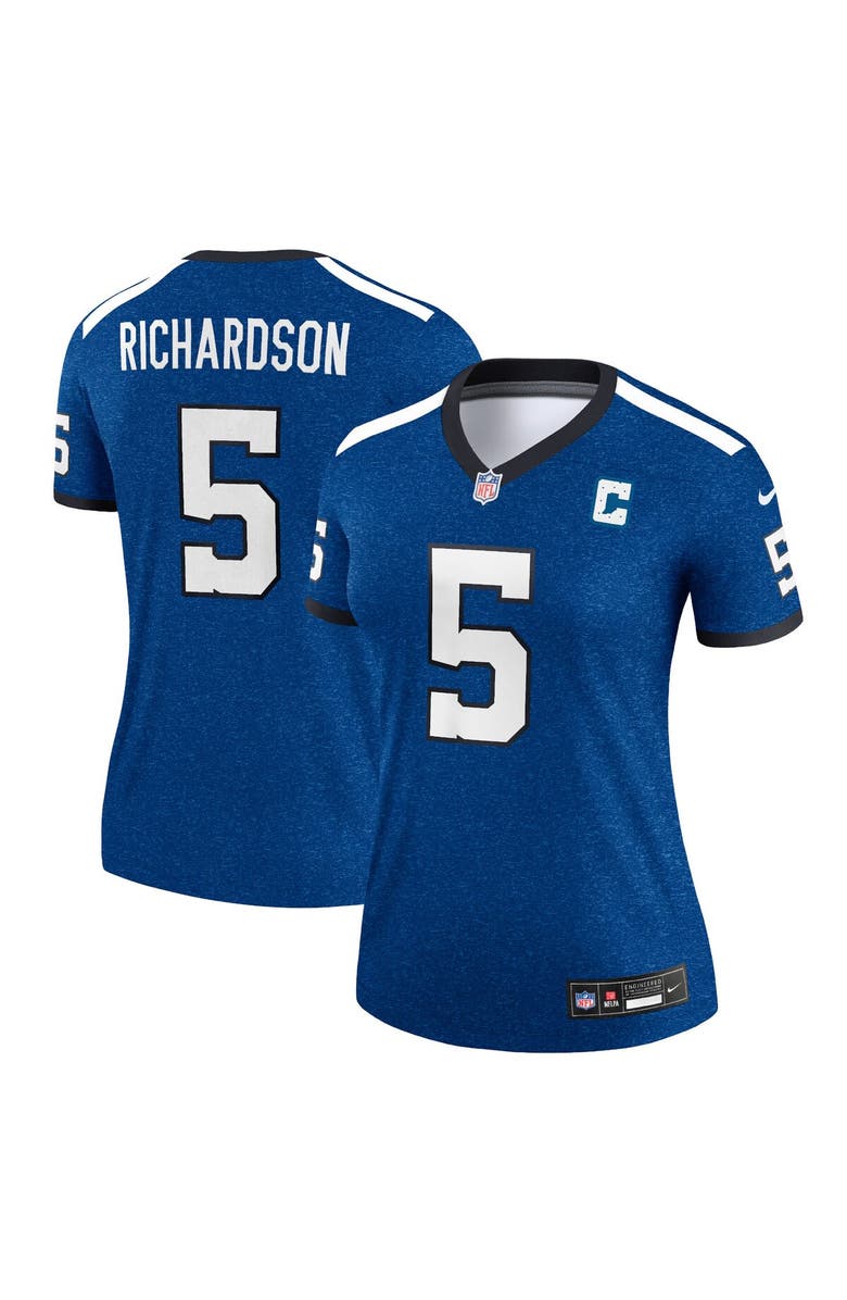 Nike Women's Nike Anthony Richardson  Royal Indianapolis Colts Alternate Legend Player Performance Top, Main, color, Royal