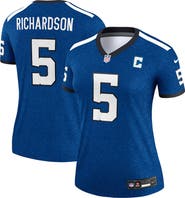Nike Women's Nike Anthony Richardson  Royal Indianapolis Colts Alternate Legend Player Performance Top