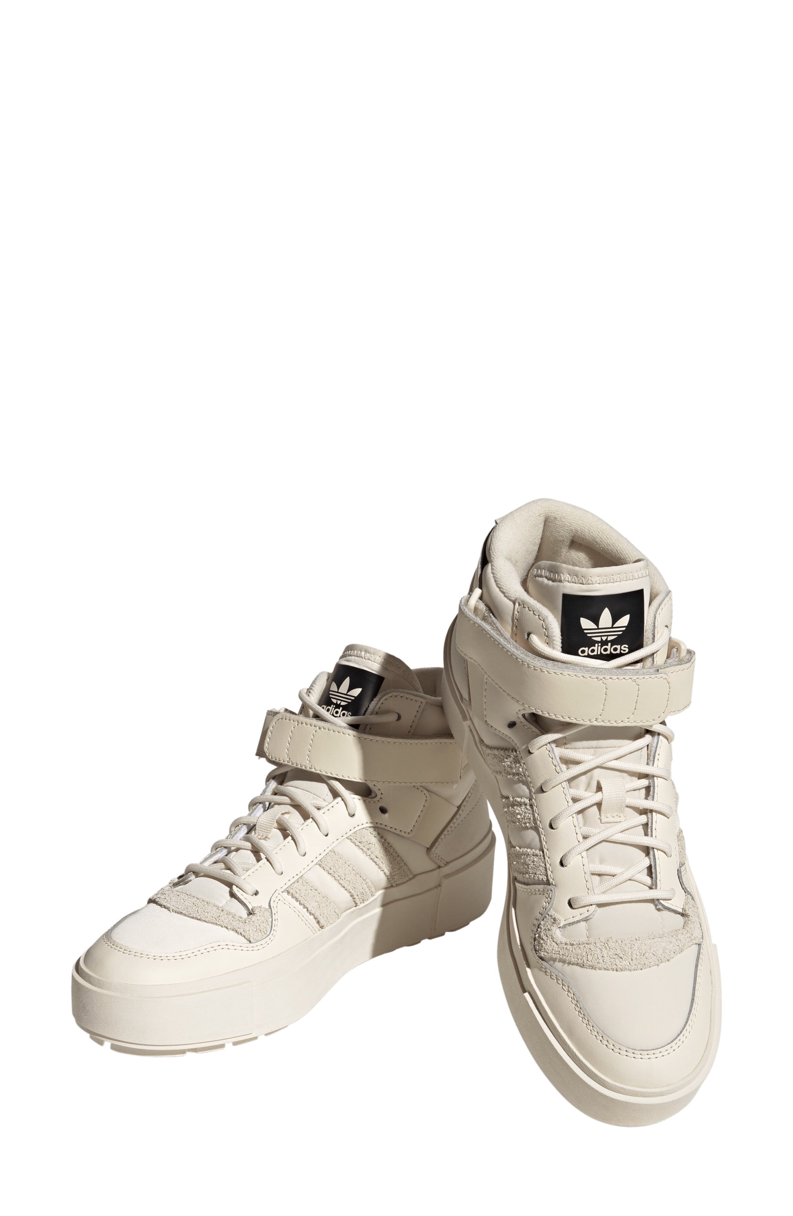 adidas Forum Bonega X Mid Platform Sneaker, Main, color, 