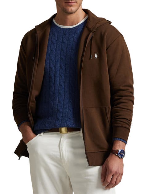 Big & Tall Double-Knit Full-Zip Hoodie