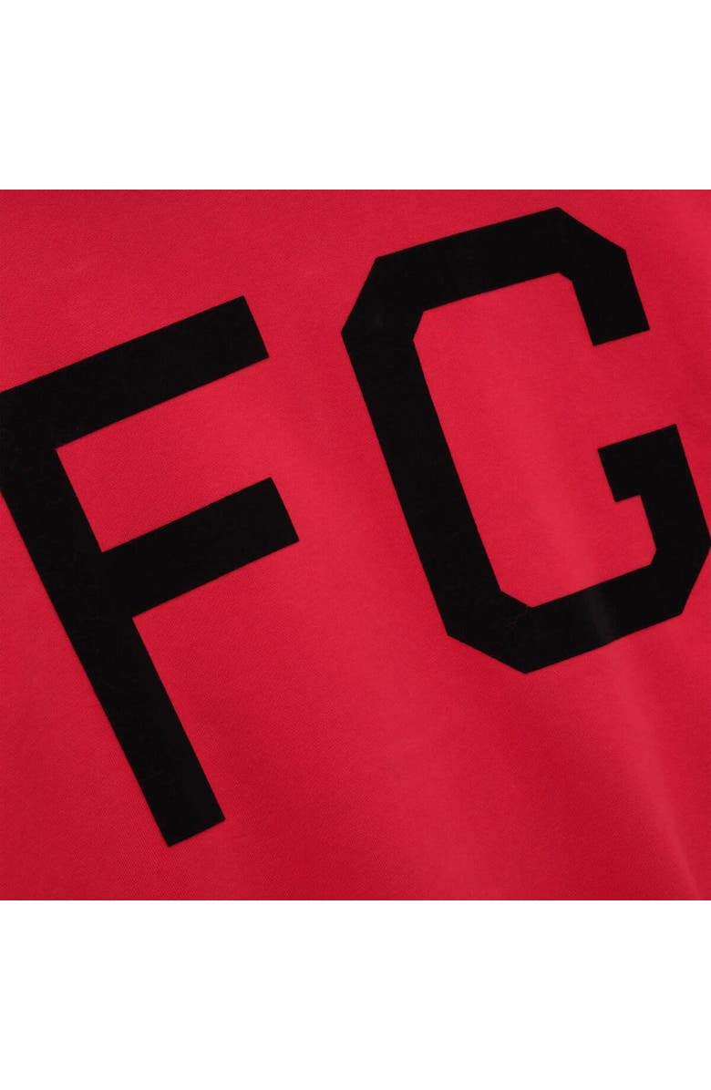 Fear of God Men's Red Kansas City Monarchs Fear of God x Negro Leagues Baseball Museum Fleece Pullover Hoodie, Alternate, color, Red