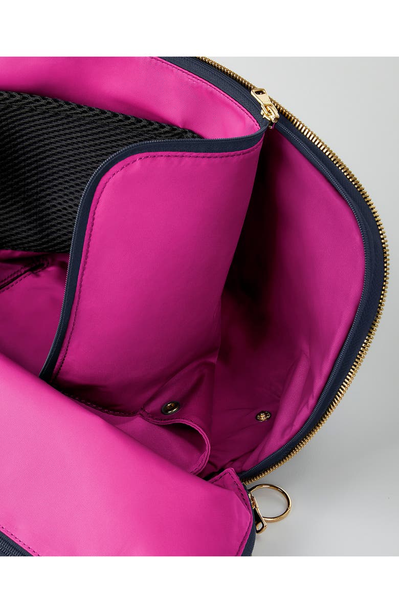 KUSSHI Signature Leather Makeup Brush Organizer, Alternate, color, 