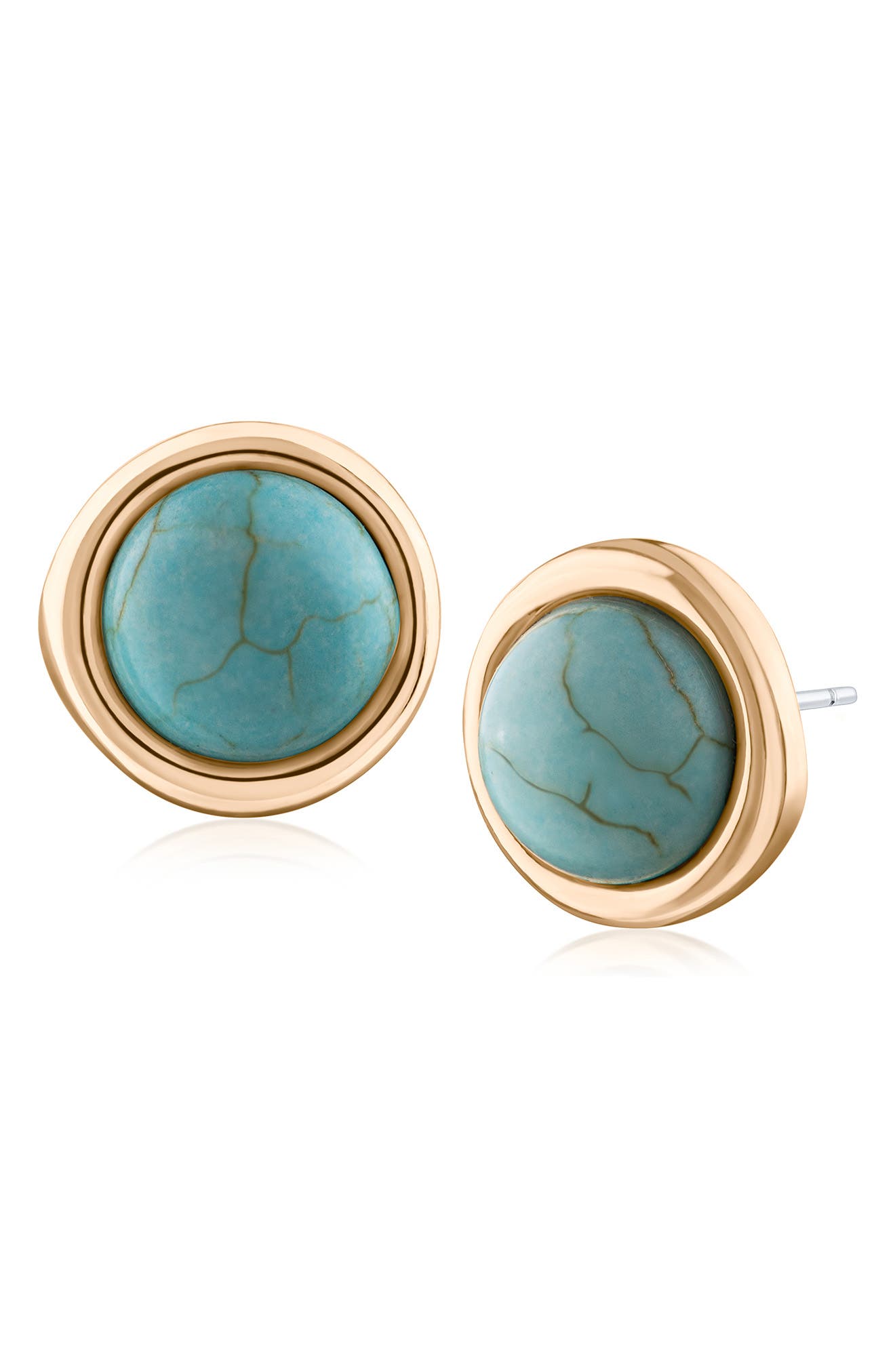 JARDIN Turquoise Stud Earrings