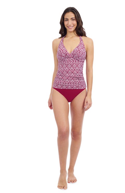 Plume Halter Tankini