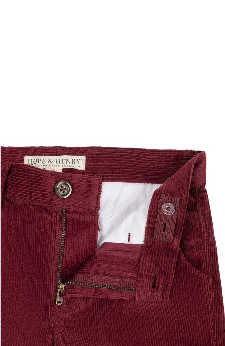 Hope & Henry Baby Boys' Organic Corduroy Pant, Infant, Alternate, color, 