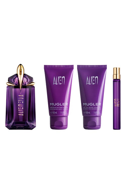 Mugler Alien Eau De Parfum Set In Transparent
