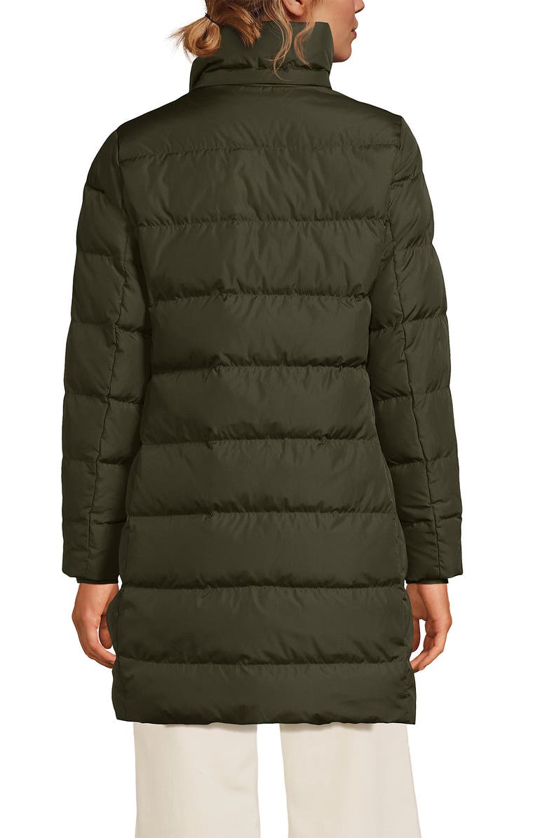 Lands' End Down Winter Coat, Alternate, color, Woodland Moss