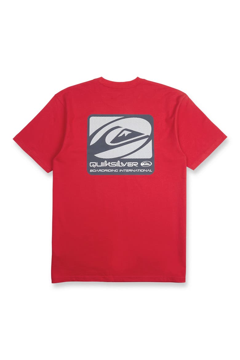 Out of Bounds Short Sleeve Graphic T-Shirt, Alternate, color, SALSA