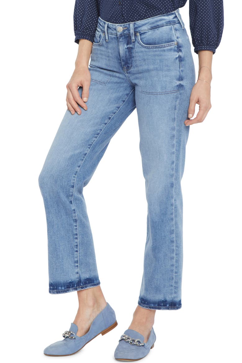 Piper Relaxed Ankle Straight Leg Jeans, Alternate, color, STONINGTON