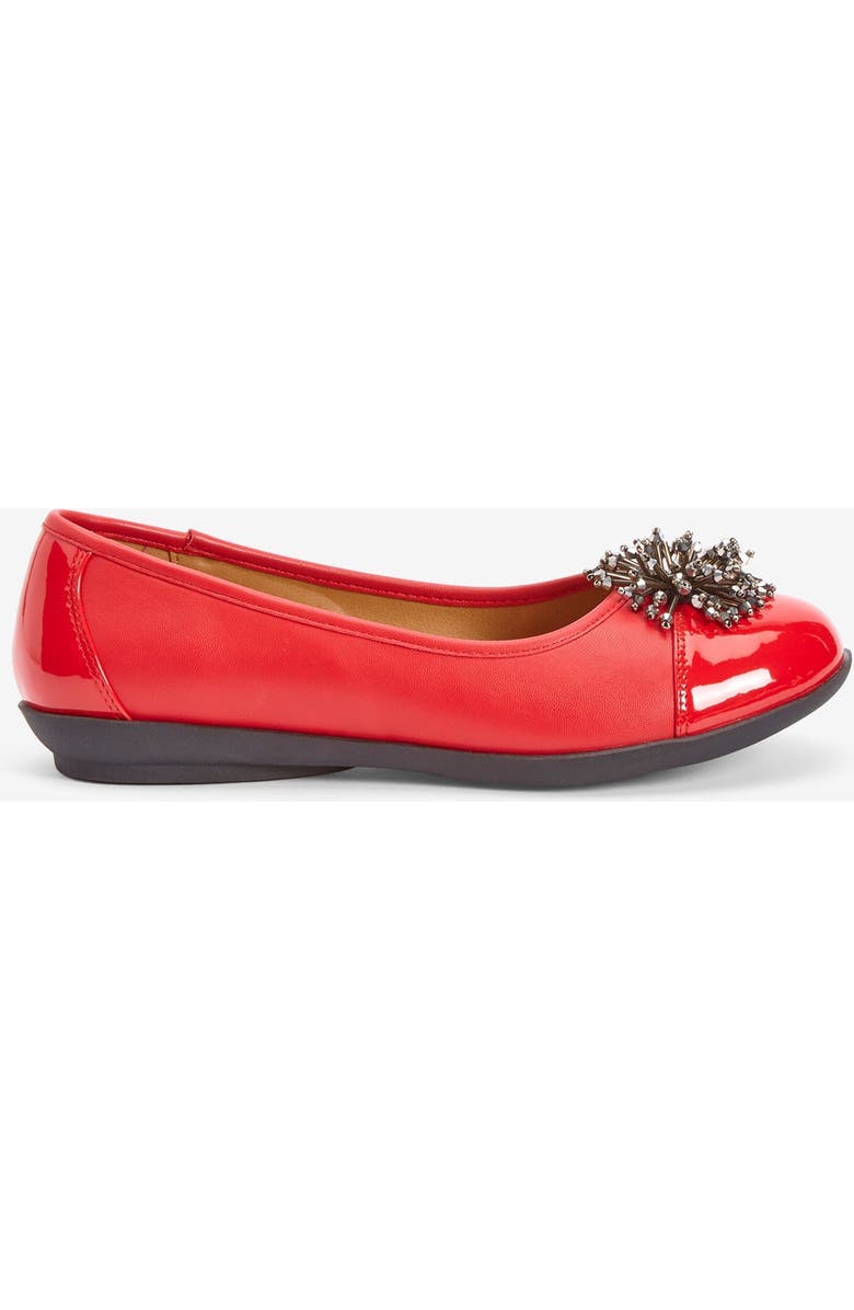 Comfortview The Jancis Slip On Flat, Alternate, color, Gunmetal