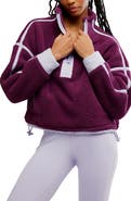 Free People FP Movement Mountain High Fleece Half Zip Pullover