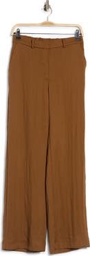 ELIE ELIE TAHARI Pleated Wide Leg Pants
