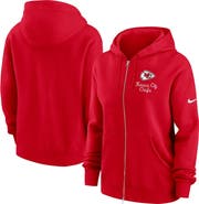 Nike Women's Nike Red Kansas City Chiefs Phoenix Rewind Full-Zip Hoodie