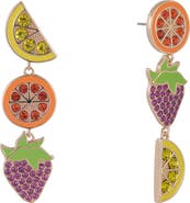 Hallmark Fruit Linear Earrings