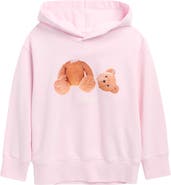 Palm Angels Kids' Bear Graphic Hoodie