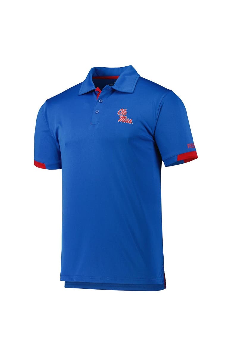 COLOSSEUM Men's Colosseum Powder Blue Ole Miss Rebels Santry Lightweight Polo, Alternate, color, Navy