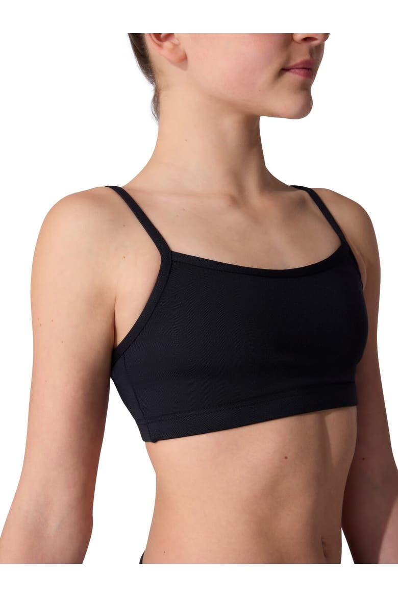 Team Basics Camisole Bra Top, Alternate, color, Black