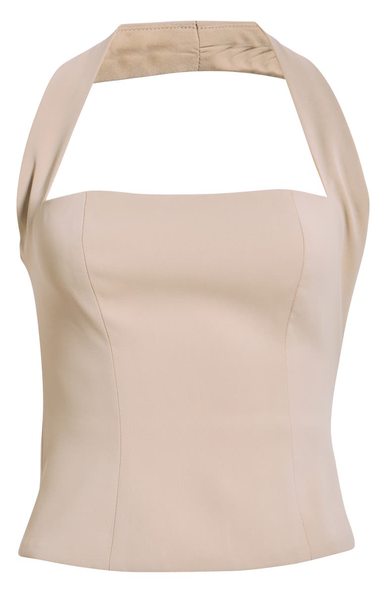 Odd Muse The Ultimate Muse Halter Top, Alternate, color, Taupe