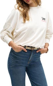 Lee x Marilyn Monroe Graphic Crewneck Sweatshirt