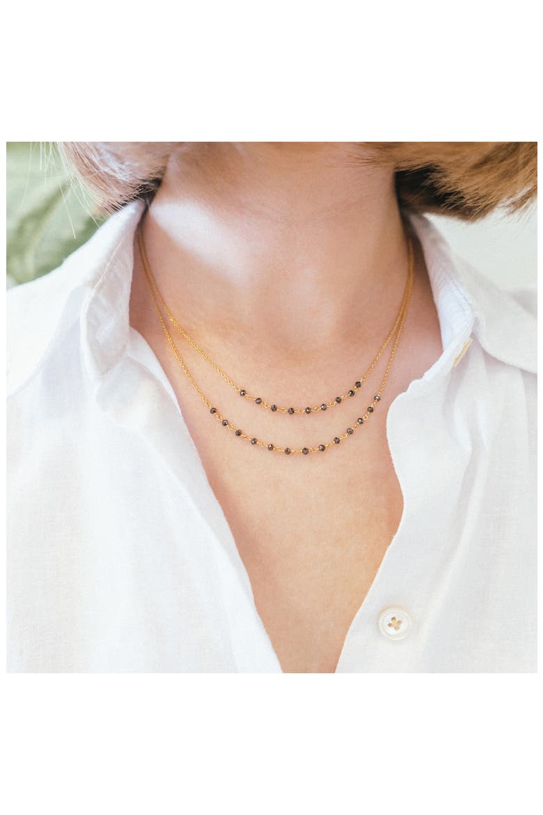 Jillian Double Strand Necklace, Alternate, color, 18K YG