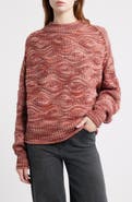 Treasure & Bond Space Dye Novelty Stitch Sweater