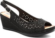 Lacy Couture Anita, Slingback Wedge