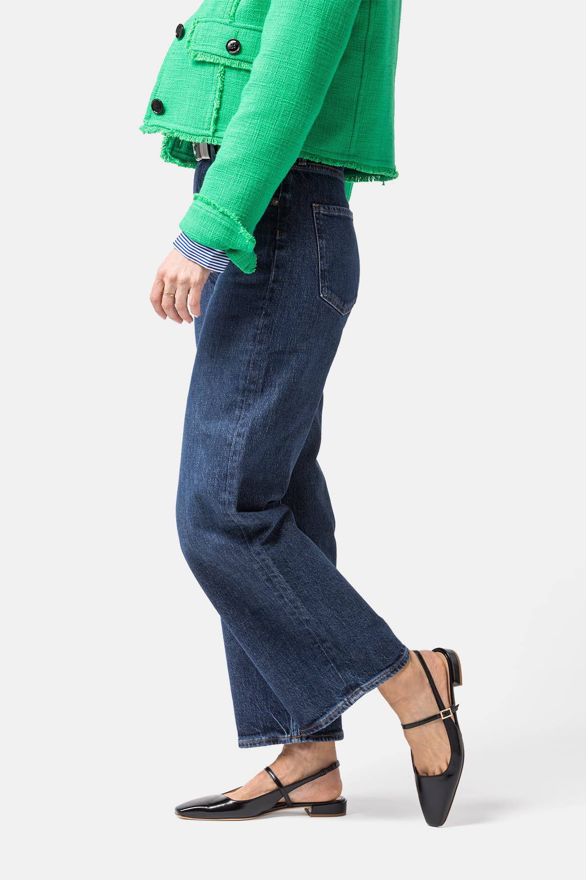 BELLS & BECKS Tina Mary Jane Slingback Flat, Alternate, color, 
