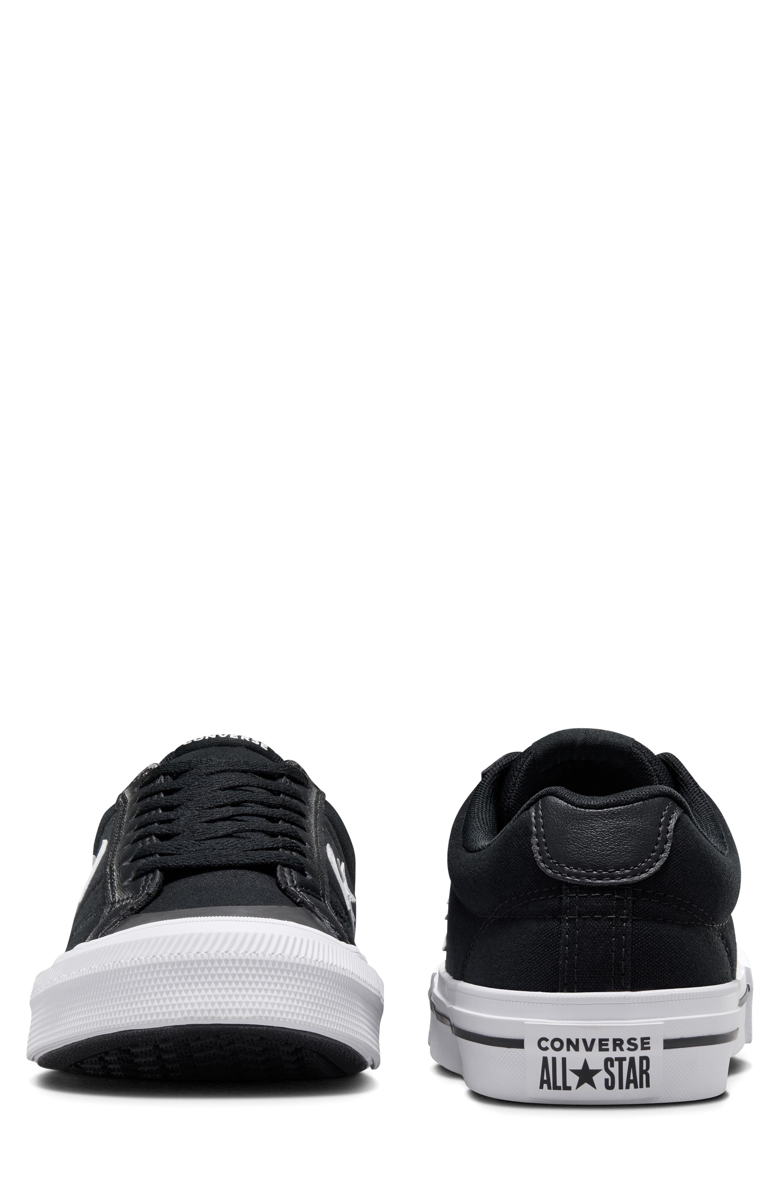 Converse Sport Casual Ox Low Top Sneaker, Alternate, color, Black/ Black/ White