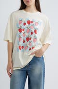 GOLDEN HOUR Strawberry Fields Graphic T-shirt