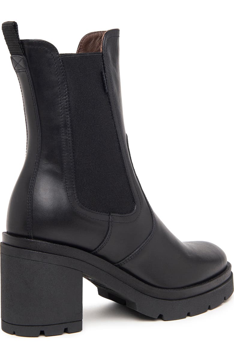 NeroGiardini Lug Sole Chelsea Boot, Alternate, color, Black