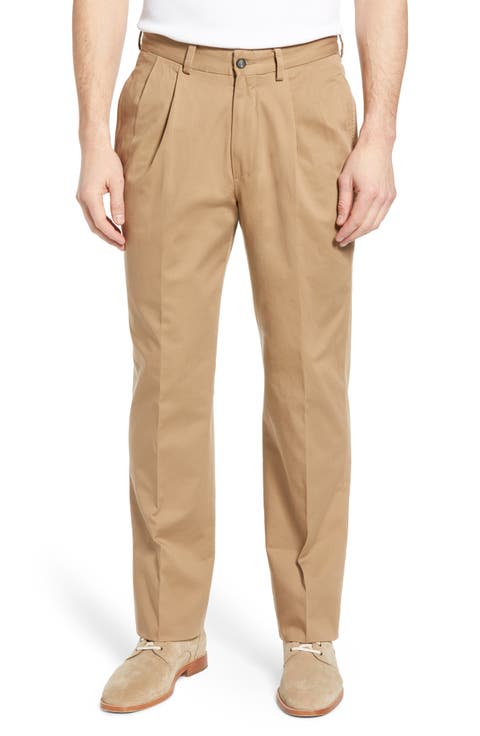 Charleston Khakis Pleated Chino Pants