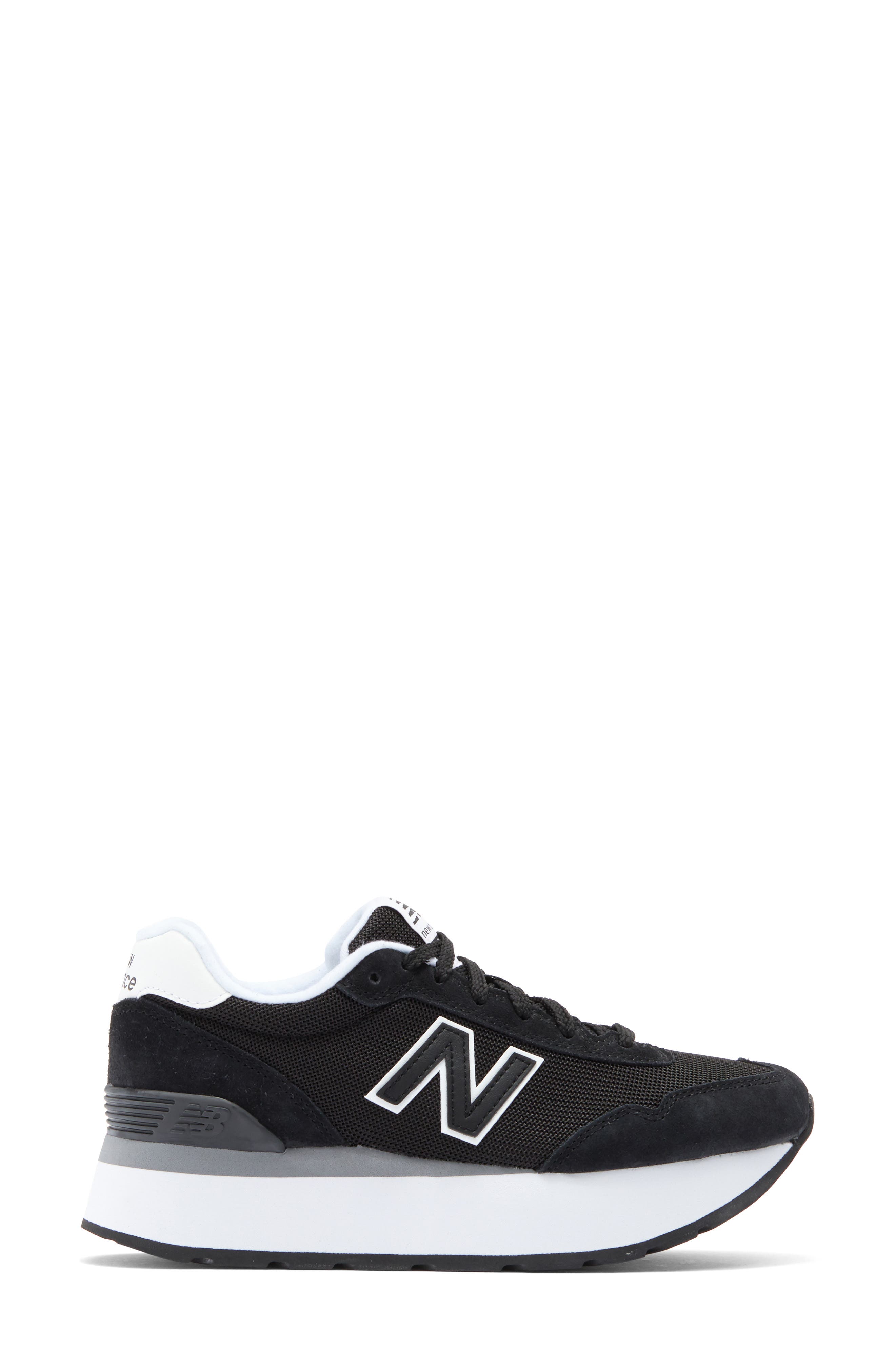 New Balance 515H Running Sneaker, Alternate, color, Black/ Sea Salt