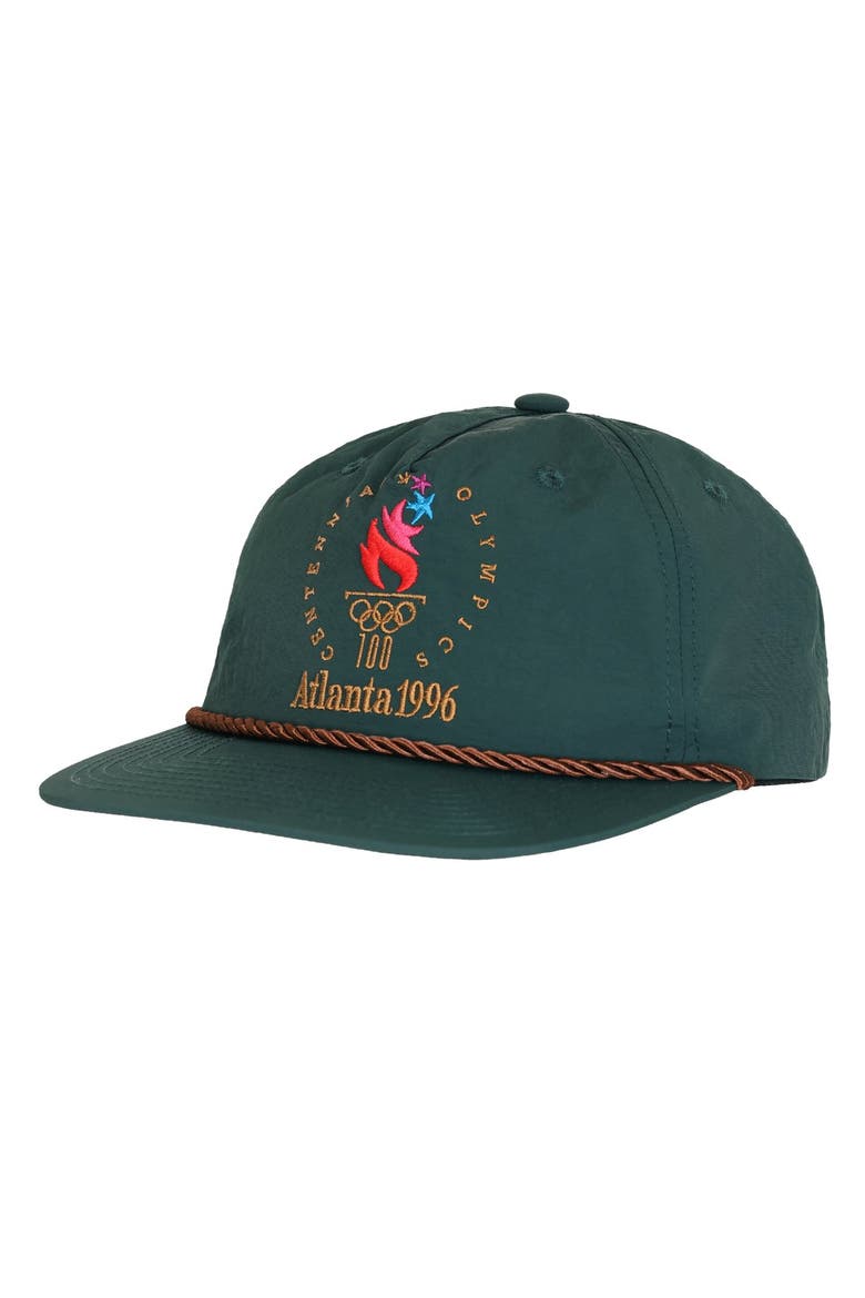 Men's Outerstuff Green Atlanta 1996 Summer Olympics Golfer Adjustable Hat, Main, color, Green