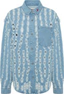 PCFG Perforated Denim Shirt