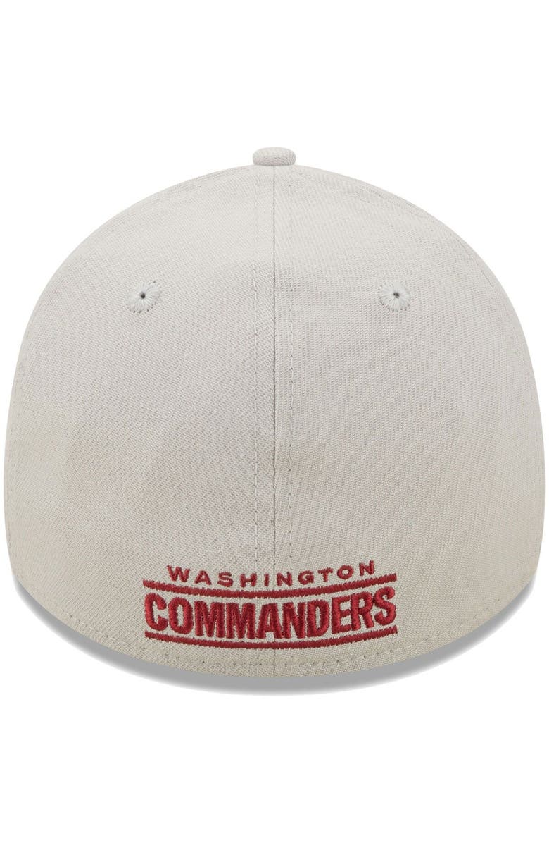 New Era Men's New Era Gray Washington Commanders  Essential 39THIRTY Flex Hat, Alternate, color, 