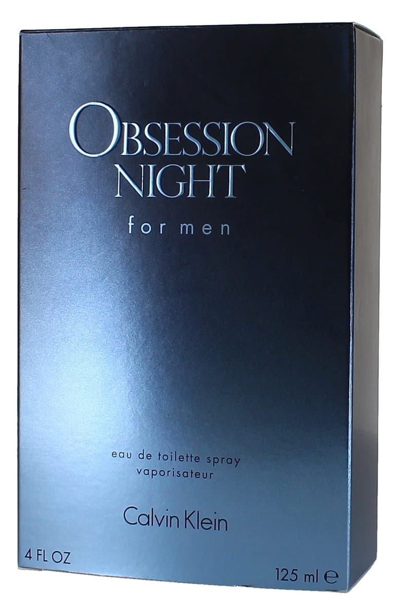 Calvin Klein Obsession Night For Men Eau de Toilette, Alternate, color,