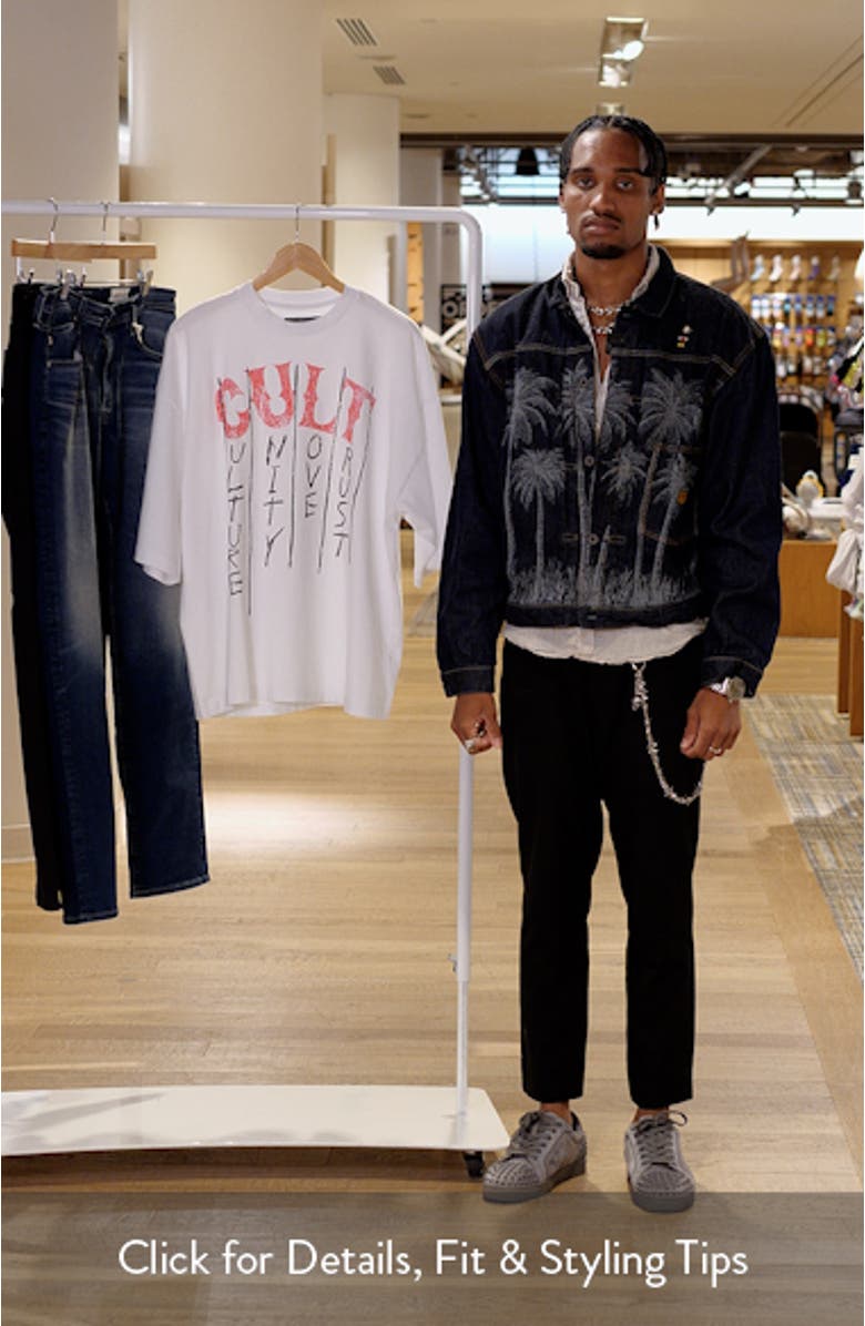 Boxy Fit Cotton Graphic T-Shirt, sales video thumbnail